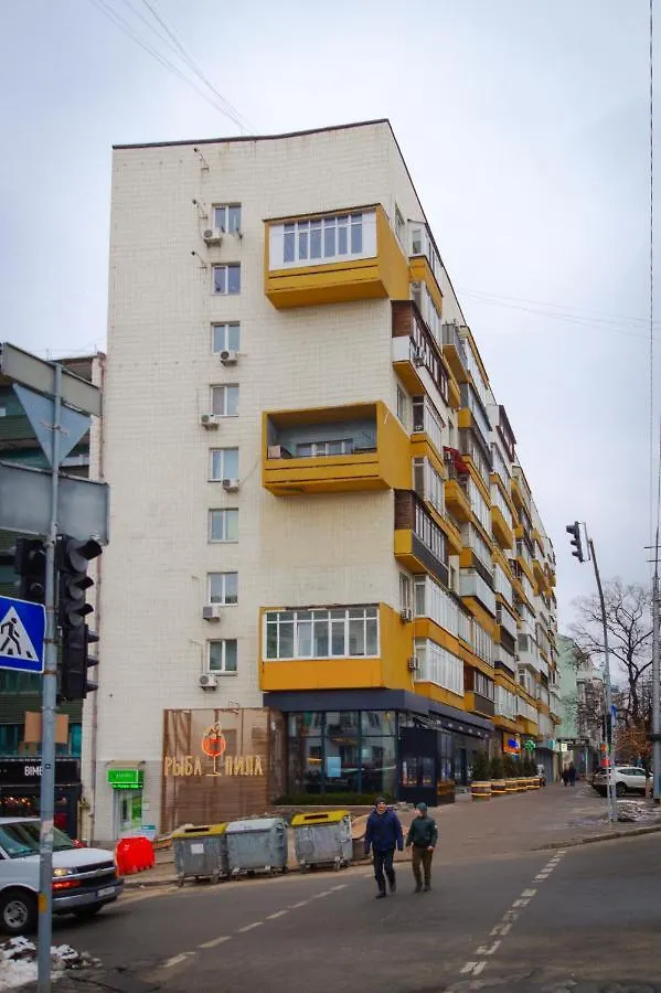 112 Вулиця Велика Васильківська 키예프 아파트
